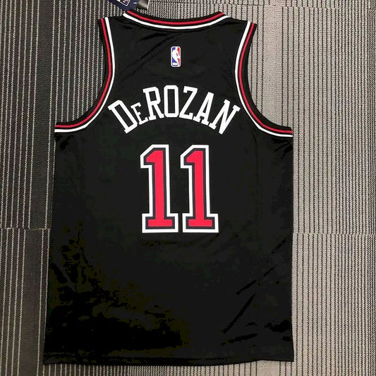 Camisa Swingman Masculina Demar DeRozan Preta – Edição Statement