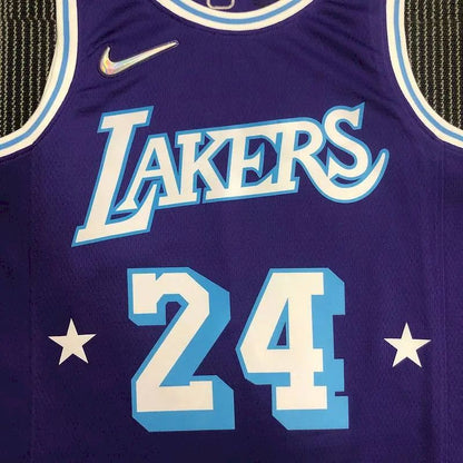 Men’s Kobe Bryant Purple Team Jersey – 75th Anniversary City Edition
