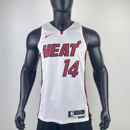 Camisa masculina Tyler Herro branca da equipe