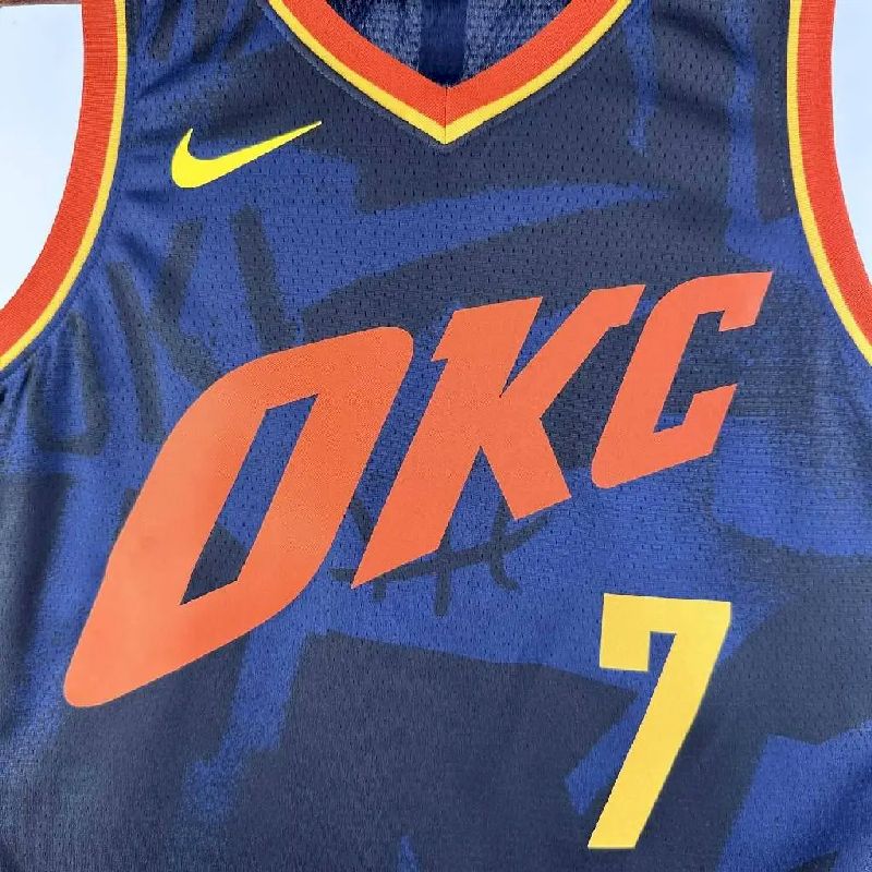 Oklahoma City Thunder 2024/25 Edição da Cidade NHOLMGREN#7