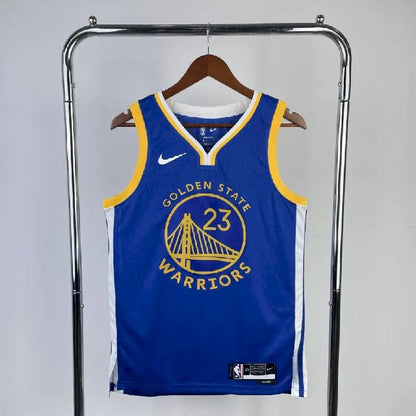 Camisa masculina Draymond verde e azul do time reserva