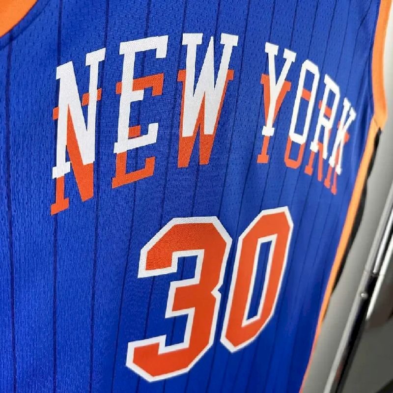 Camisa Julius Randle Azul Masculina 2024 – Edição City
