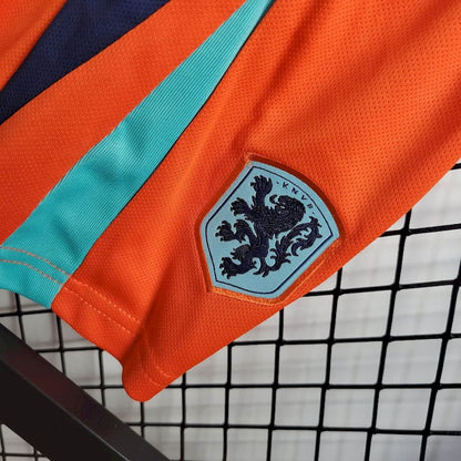 Holanda 2024/25 Euro Home Kit Infantil