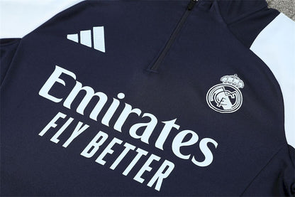 Suéter e calça adulto com zíper médio Real Madrid 2024/25 14001