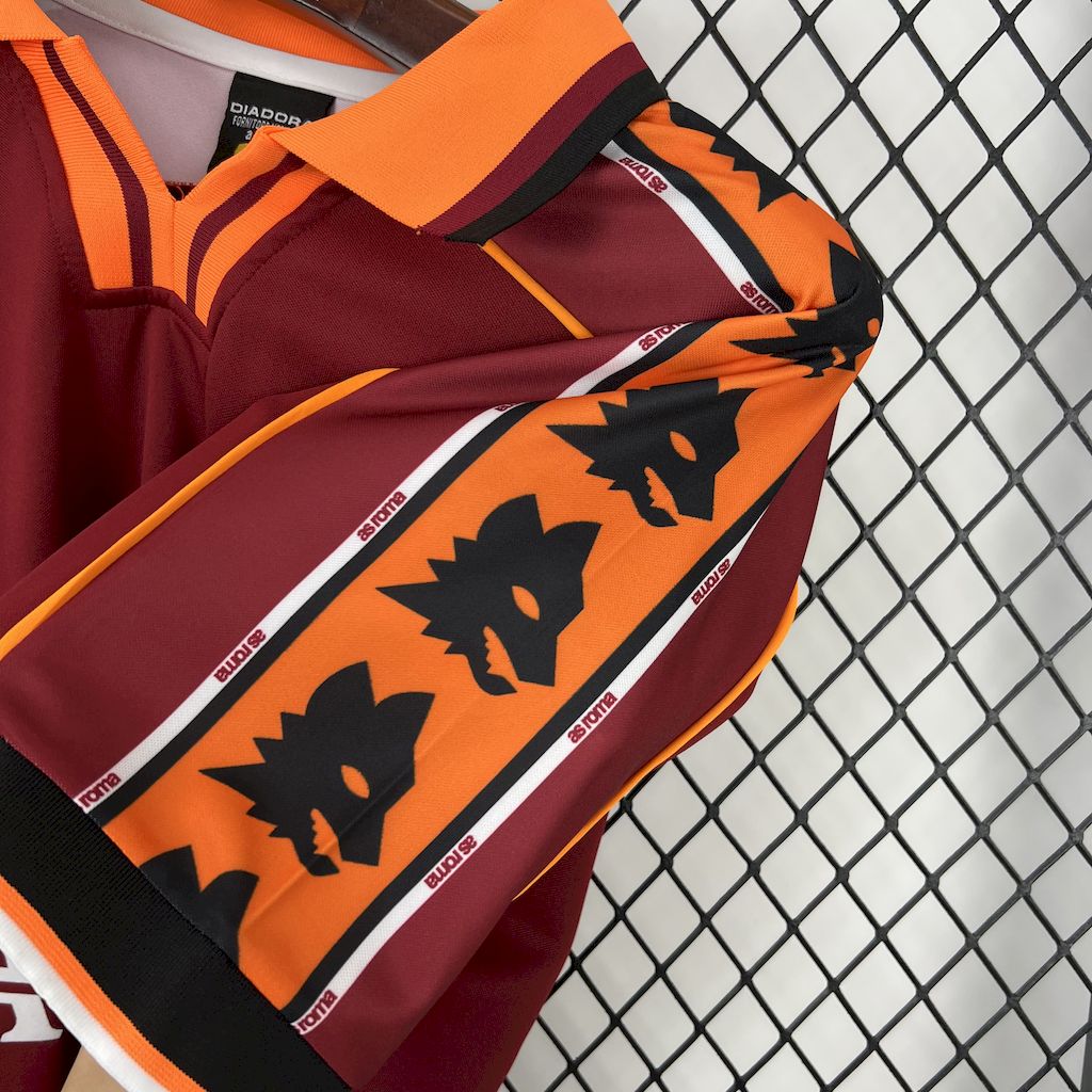 Camisa retrô da AS Roma 1998/1999