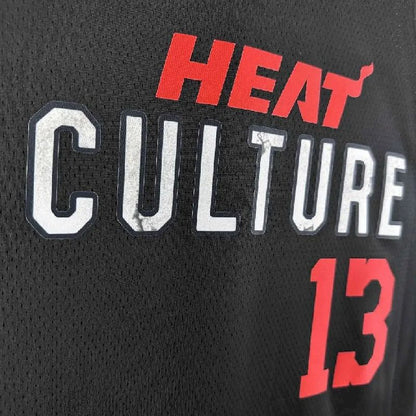 Camisa preta masculina Bam Adebayo 2024 - Edição City