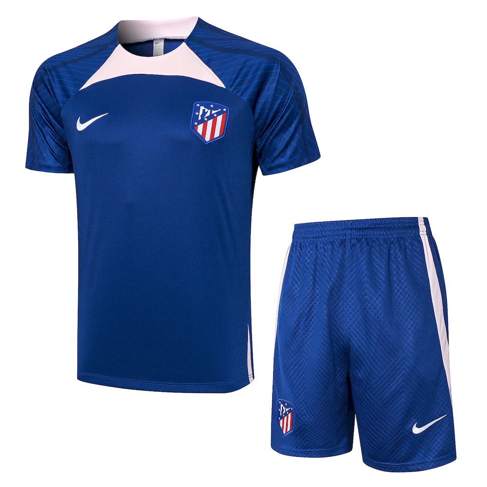 Camisa de treino adulto + shorts do Atlético de Madrid 2023/24 815