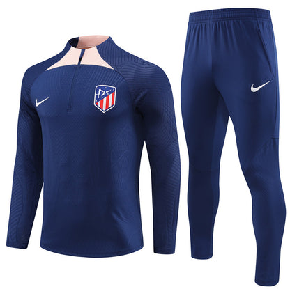 Suéter e calça adulto com zíper médio do Atlético de Madrid 2024/25 14001