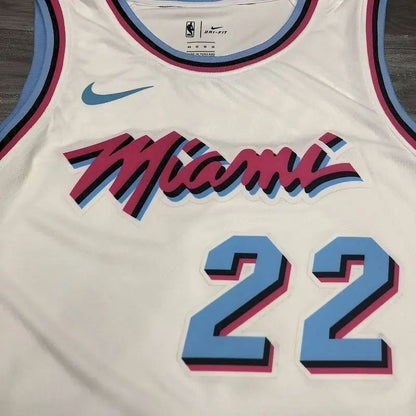 Jimmy Butler Men’s White Player Version Jersey – Retro Classic Edition