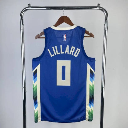 Camisa Damian Lillard Azul Masculina 2023 – Edição City