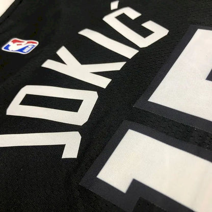 Camisa Nikola Jokic Preta Masculina Versão Jogador - Edição Clássica Retro