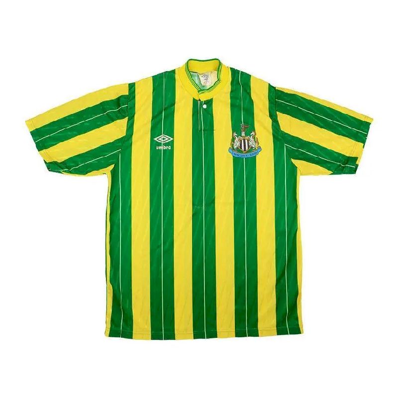 Camisa retrô reserva do Newcastle United 1988/90
