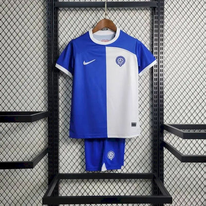 Kit reserva infantil do Atlético de Madrid 2023/24