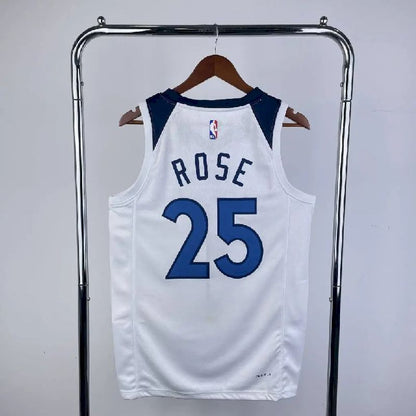 Camisa Derrick Rose Home Team Branca Masculina 2023