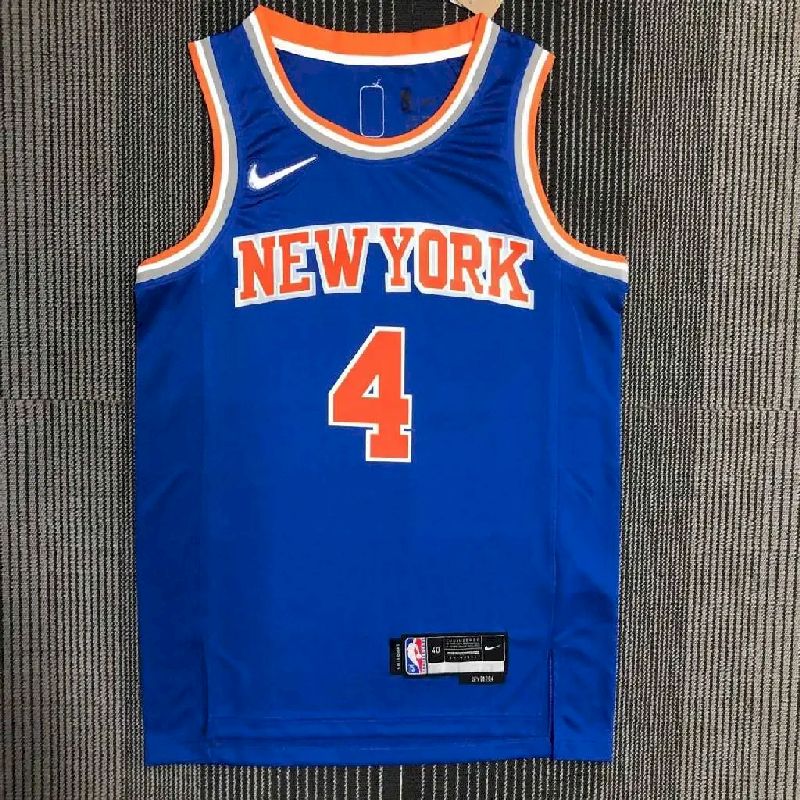Camisa azul Derrick Rose masculina – Edição de 75º aniversário