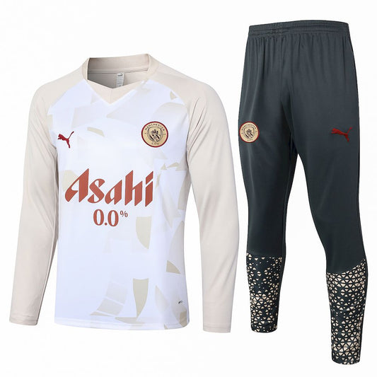 Suéter e calça Manchester City 2023/24 com zíper e meio zíper 815