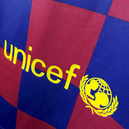 Camisa retrô principal do Barcelona 2019/20