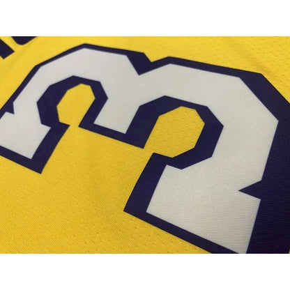Camisa Anthony Davis Yellow City Edition Masculina Versão Jogador