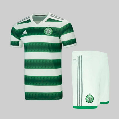 Camisa infantil do Celtic 2022/23
