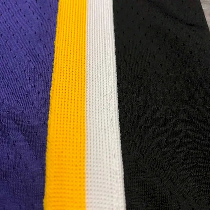 Camisa masculina Nick Young roxa versão jogador – edição clássica retrô