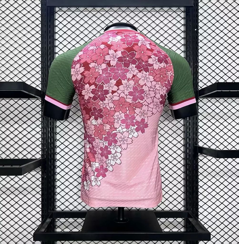 Men's Japan 2024/25 Sakura Pink Jersey Player Version