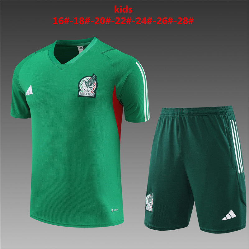 Camisa e short infantil de treino do México 2023/24 14001