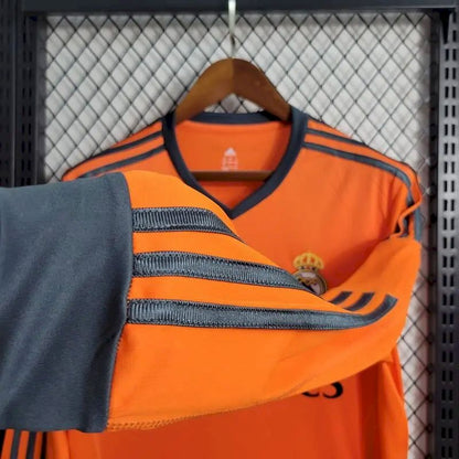 Camisa Retro Manga Longa Real Madrid 2013/14 Third