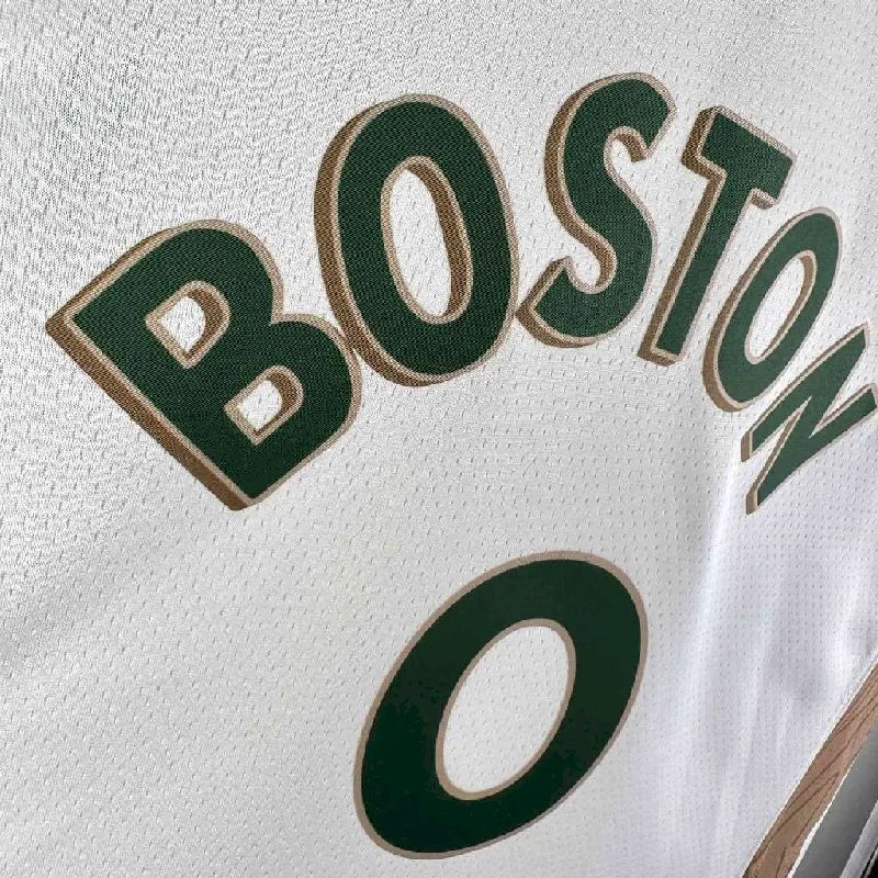 Camisa Jayson Tatum Branca Masculina 2024 – Edição Cidade