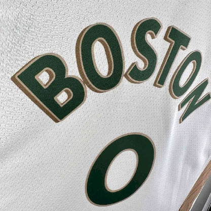 Camisa Jayson Tatum Branca Masculina 2024 – Edição Cidade