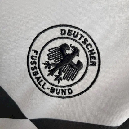 Camisa retrô da Alemanha para a Copa do Mundo de 1990