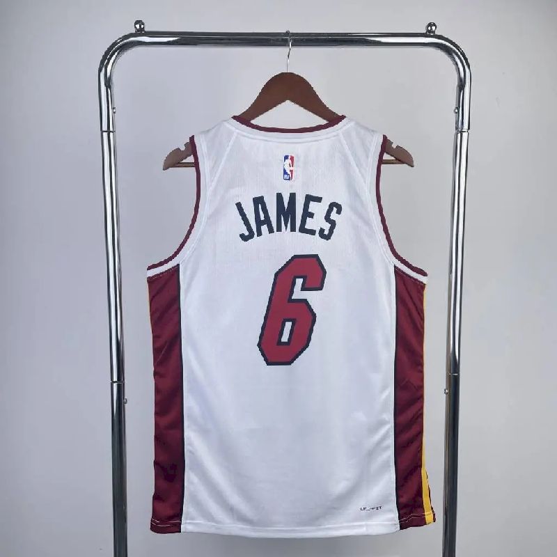 Camisa masculina do time LeBron James White