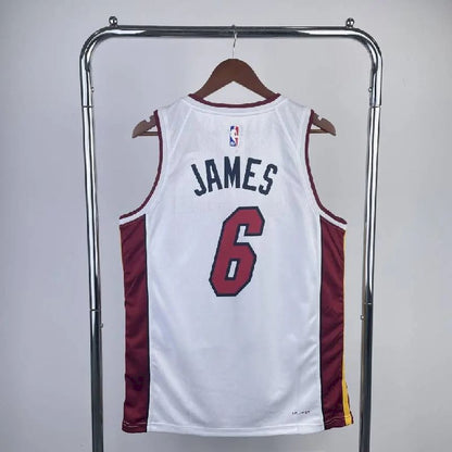 Camisa masculina do time LeBron James White