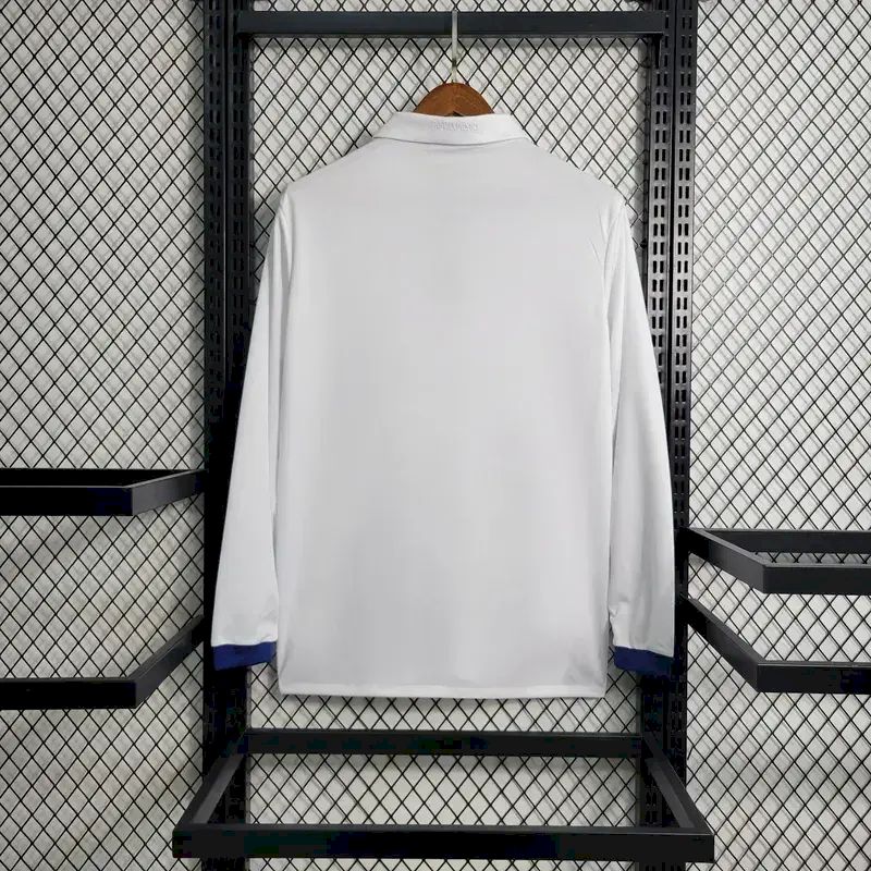 Camisa retrô de mangas compridas do Real Madrid 2016/17