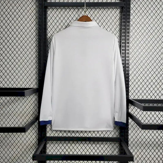 Camisa retrô de mangas compridas do Real Madrid 2016/17