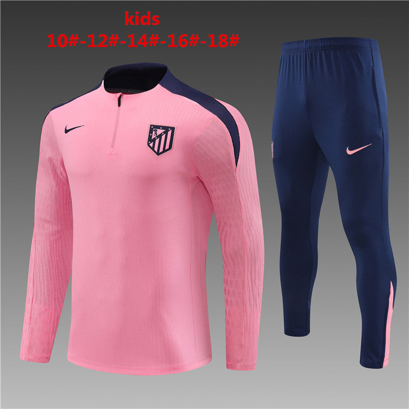 Suéter e calça infantil com zíper do Atlético de Madrid 2023/24 14001