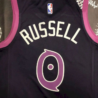 Camisa preta masculina D'Angelo Russell Team