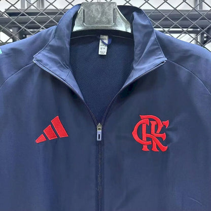 Jaqueta Corta-vento Azul Royal 2025/26 do Flamengo
