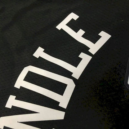 Camisa masculina Julius Randle Swingman preta – Edição City