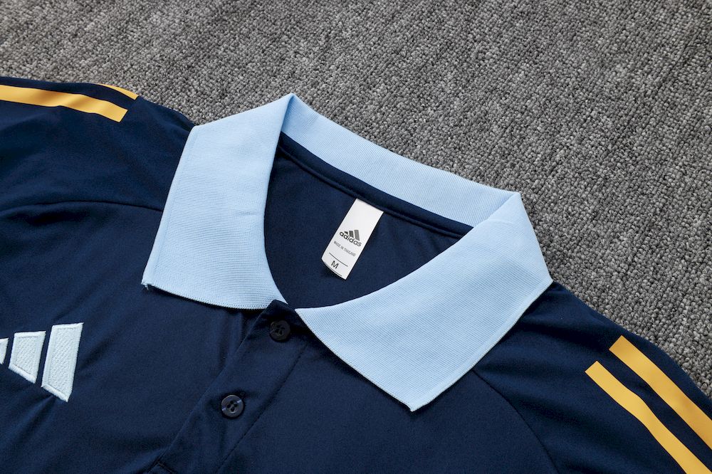 Camisa e calça de treino adulto do Real Madrid 2024/25 815