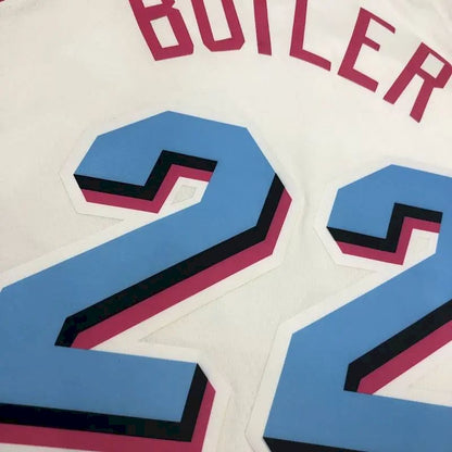 Jimmy Butler Men’s White Player Version Jersey – Retro Classic Edition