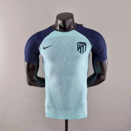 Maillot d'avant-match de l'Atlético Madrid 2022/23, version joueur