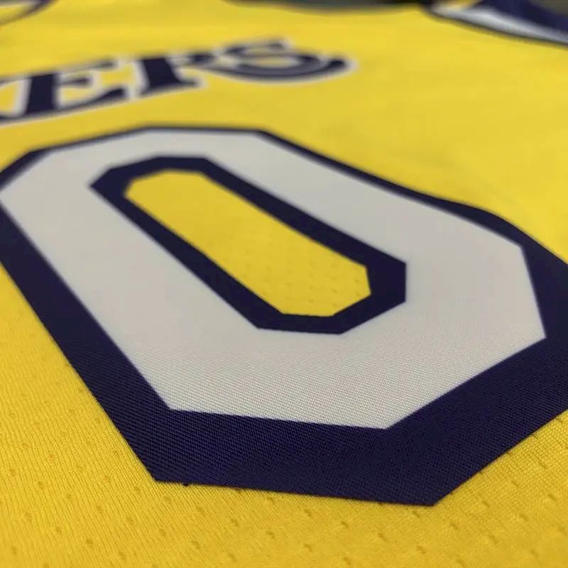 Nick Young Men’s Yellow Player Version Jersey – Retro Classic Edition