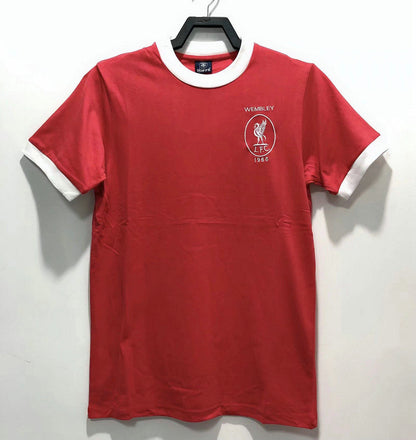 Camisa retrô do Liverpool da final da Copa da Inglaterra de 1965