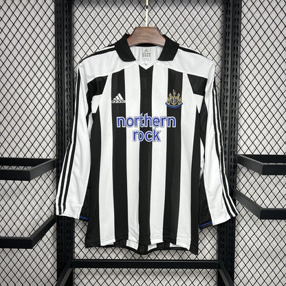 Camisa retrô de mangas compridas Newcastle United 2003/05 Home