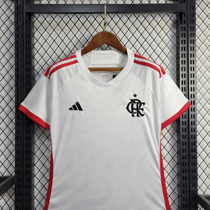 Camisa reserva feminina do Flamengo 2024-25