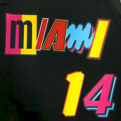 Camisa Masculina Tyler Herro Preta Swingman 2021-22 - Edição City