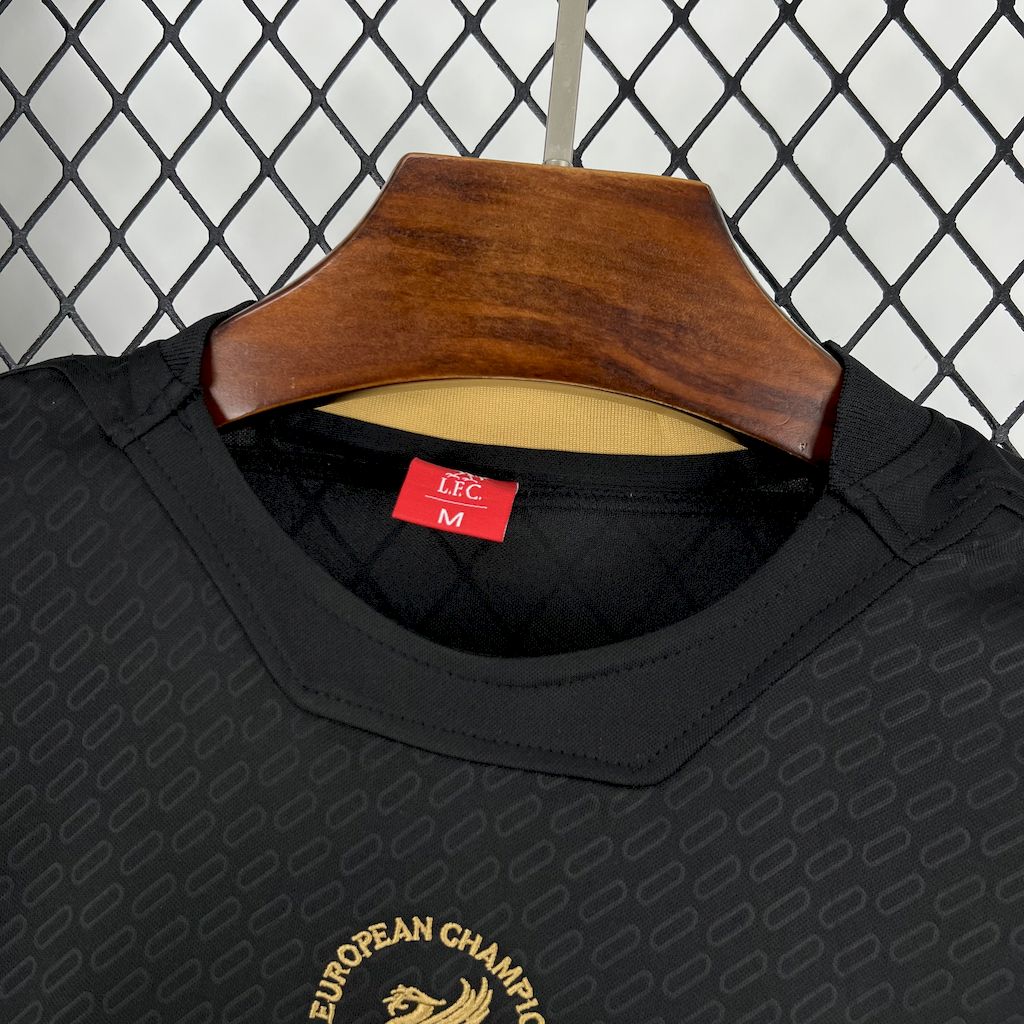 Men's Liverpool 2025/26 Black Jersey