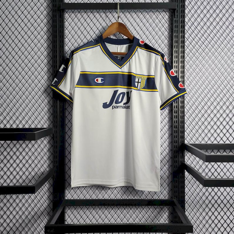 Camisa Home Retro Parma Calcio 2001/02