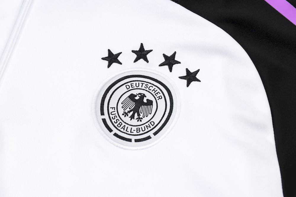 Alemanha 2024/25 Suéter adulto com zíper e calça 815