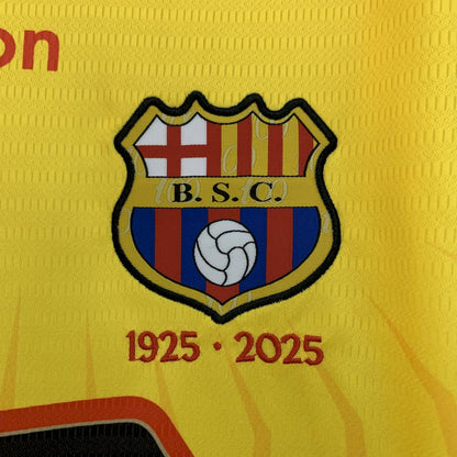 Camisa retrô do centenário do Barcelona